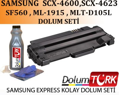 Samsung  4600 Toner on Samsung Toner Dolum Setleri  Samsung Mlt D105l   Scx 4600   Scx 4623f