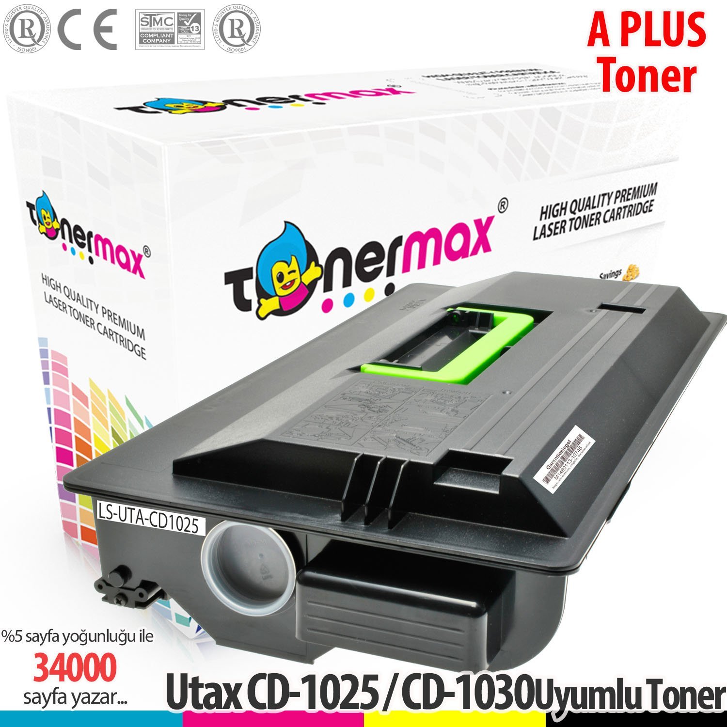 Utax CD-1025 / CD-1035 / CD-1030 / CD-1040 / CD-1050 / CD-2035 A Plus Muadil Toneri