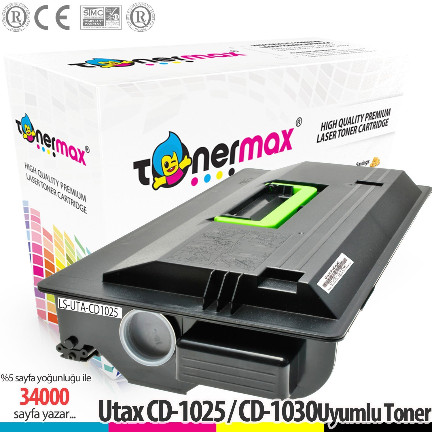 Utax CD-1025 / CD-1035 / CD-1030 / CD-1040 / CD-1050 / CD-2035 Muadil Toneri