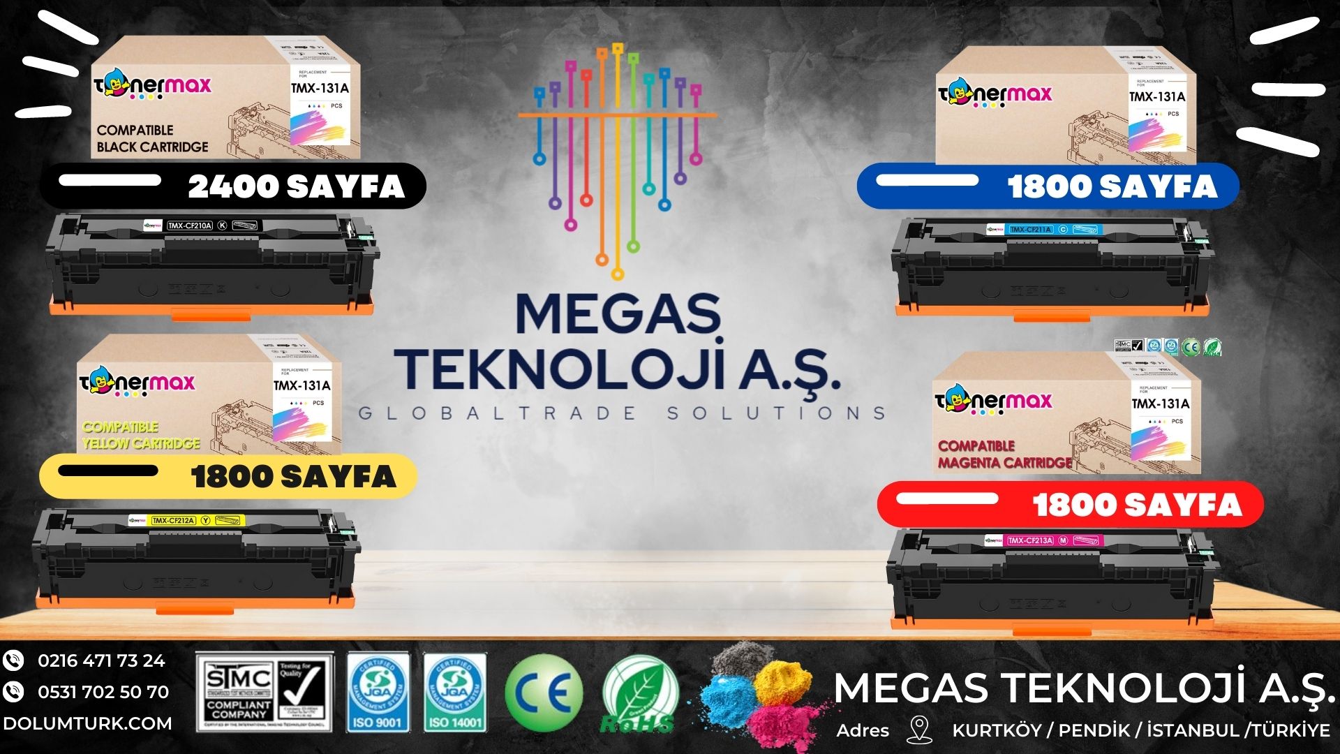 TonerMAX® 131A MUADİL TONER